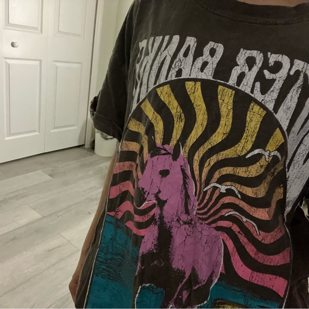 Graphic T-Shirt with Outerbanks Horse Design